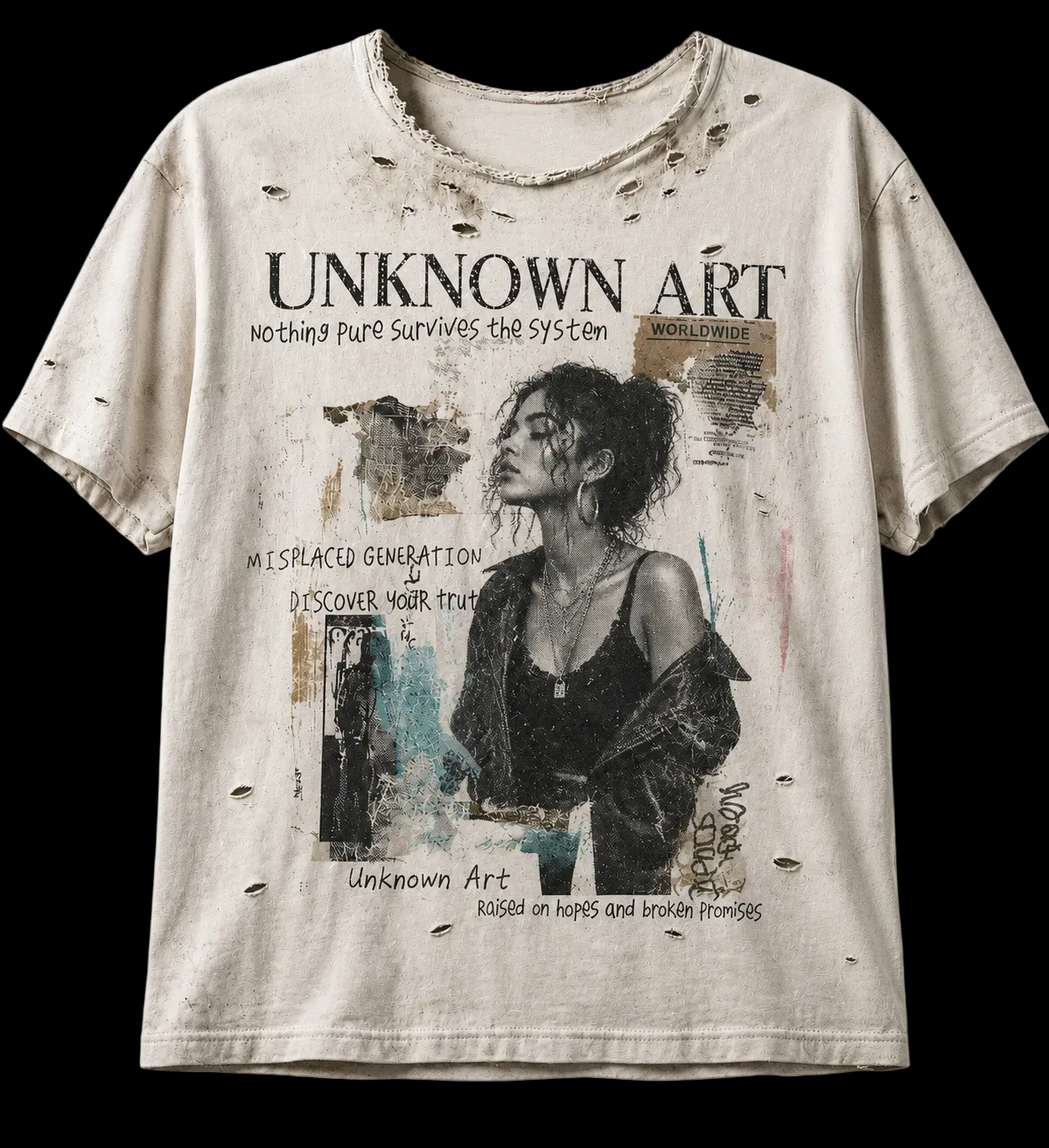 Distressed Vintage Streetwear